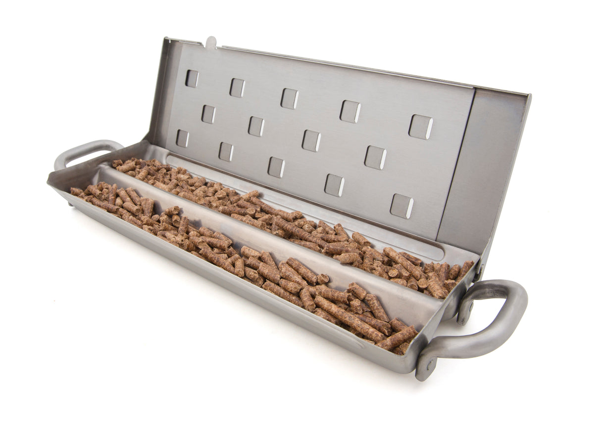 Stainless Steel Premium Smoker Box with Slider Lid