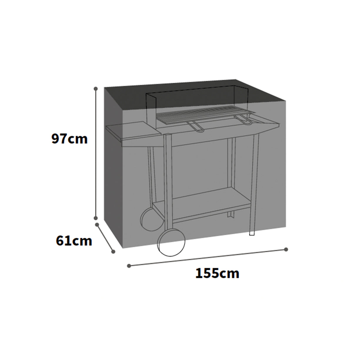 BBQ Cover Grill L (U720C)