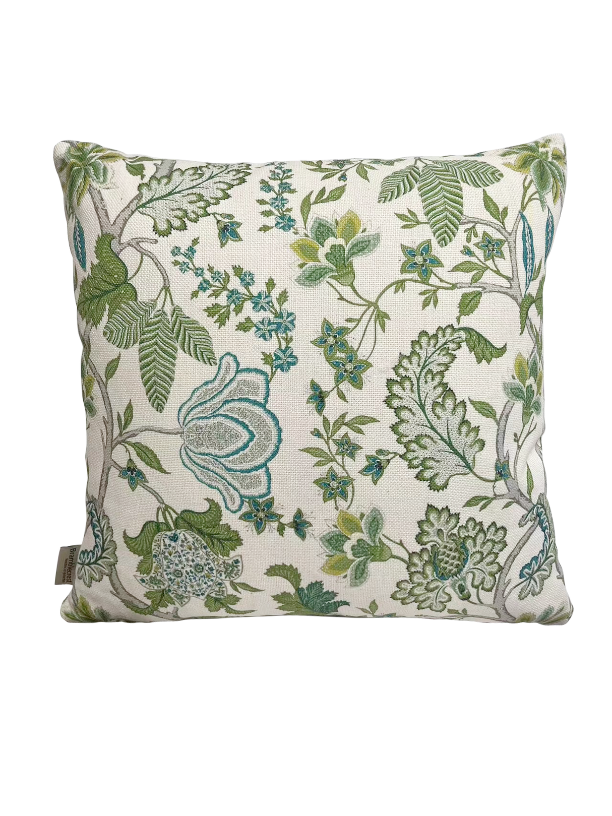 RHS Sage Wildflower Square Scatter Cushion