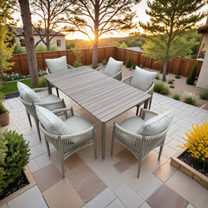 Missenden 6-Seater Dining Set with Long Table