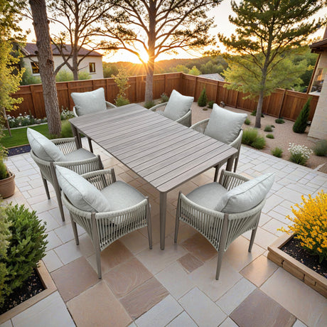 Missenden 6-Seater Dining Set with Long Table