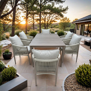 Missenden 6-Seater Dining Set with Long Table