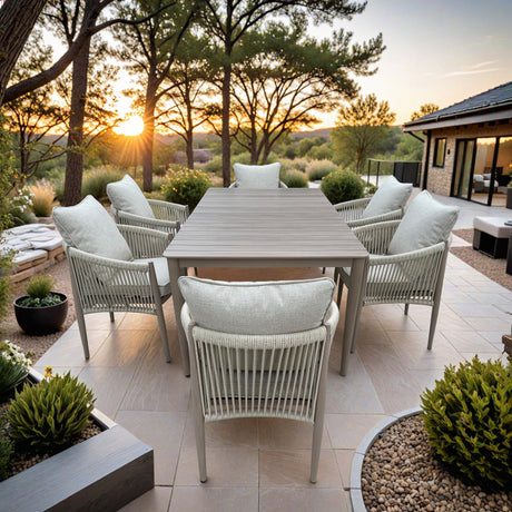 Missenden 6-Seater Dining Set with Long Table
