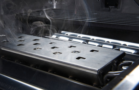 Stainless Steel Premium Smoker Box with Slider Lid