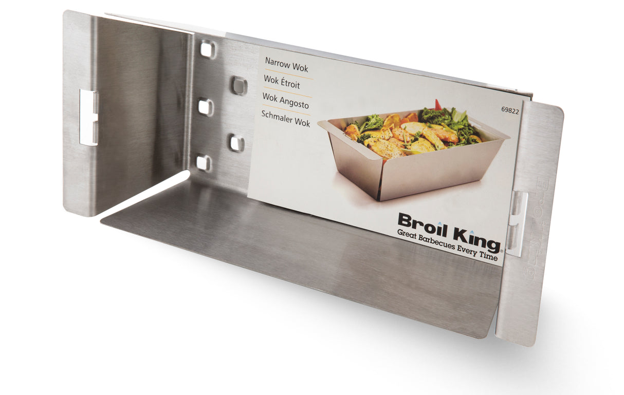 Stainless Steel Narrow Wok