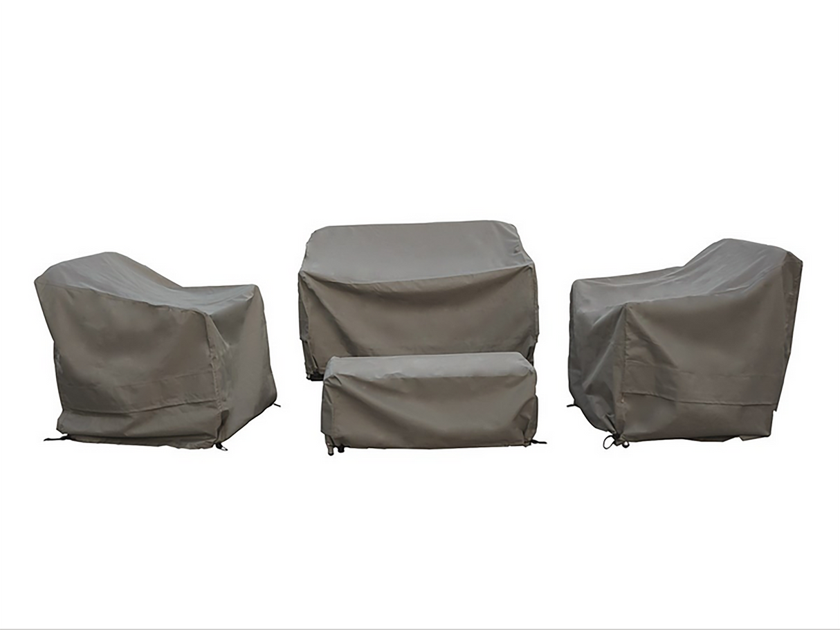 Bramblecrest Wisley 2 Seat Lounge Set Cover – Khaki