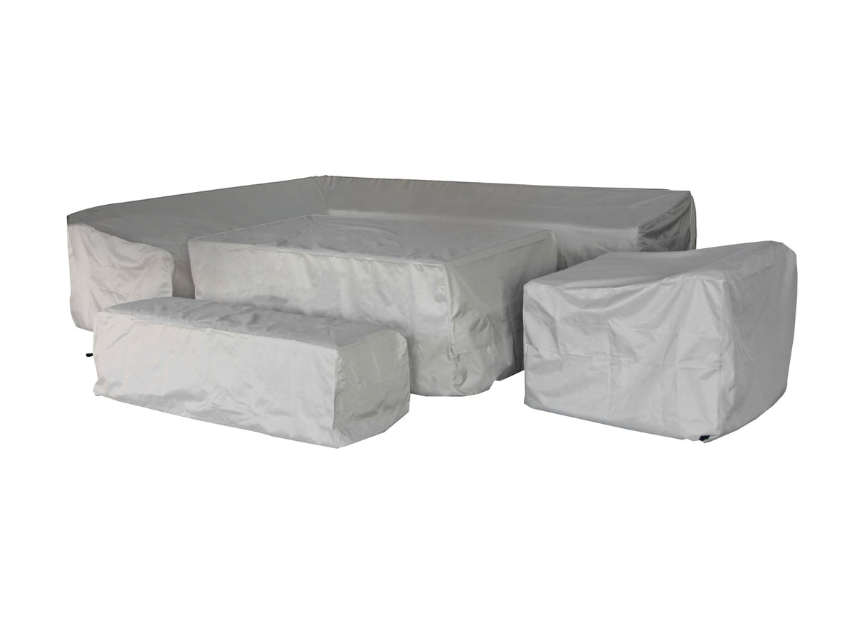 Bramblecrest Fairford L-Shape Sofa Set Cover (Long Right) – Khaki
