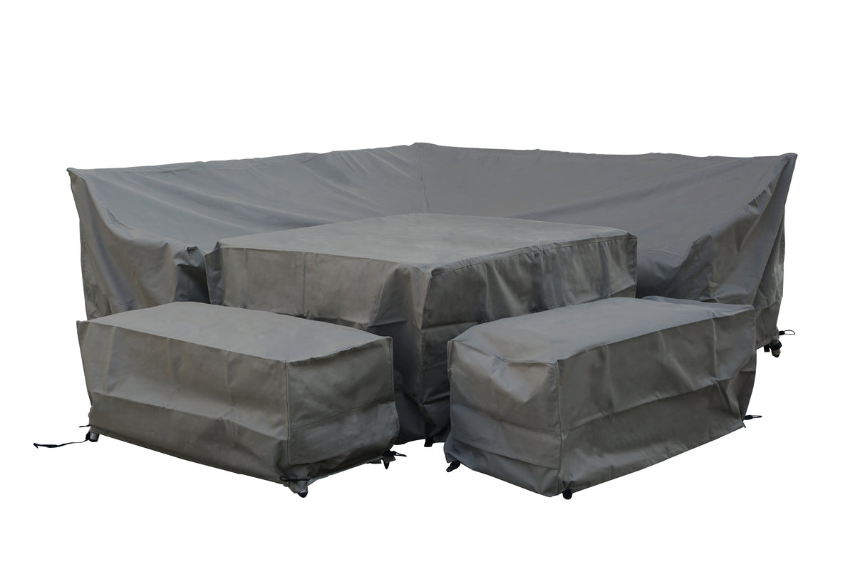 Bramblecrest Wisley Corner Sofa Set Cover – Khaki