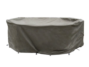 Bramblecrest 175 x 120cm Elliptical Dining Set Cover – Khaki