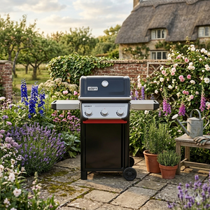 Weber Spirit E-425 Plancha 4 Burner Gas BBQ