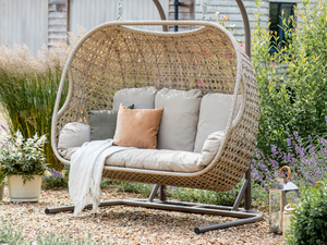 Bramblecrest Chedworth Triple Hanging Cocoon – Sandstone