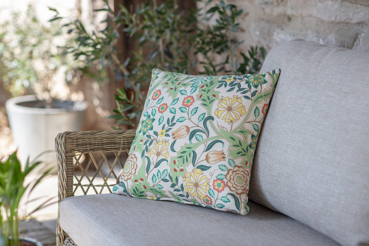 RHS Bright Wildflower Square Scatter Cushion