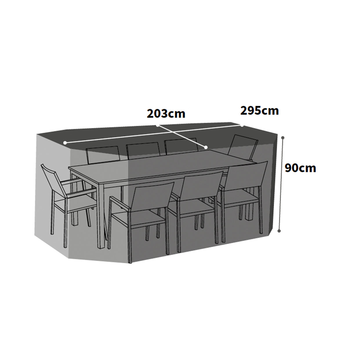Table Chair Cover (U535C)