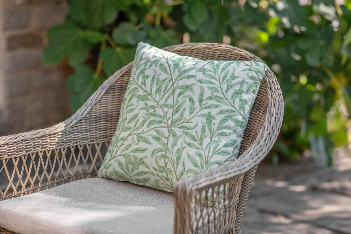 RHS Moss Bamboo Square Scatter Cushion