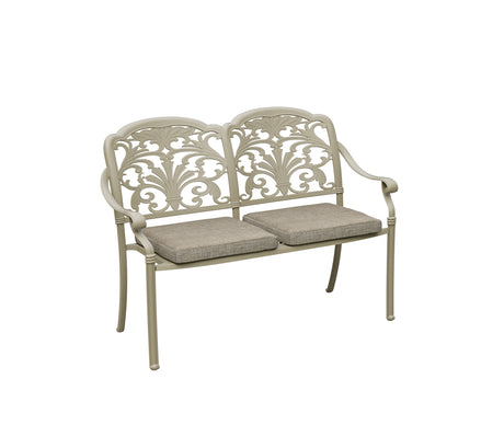 Bramblecrest Venice 2 Seat Bench – Stone